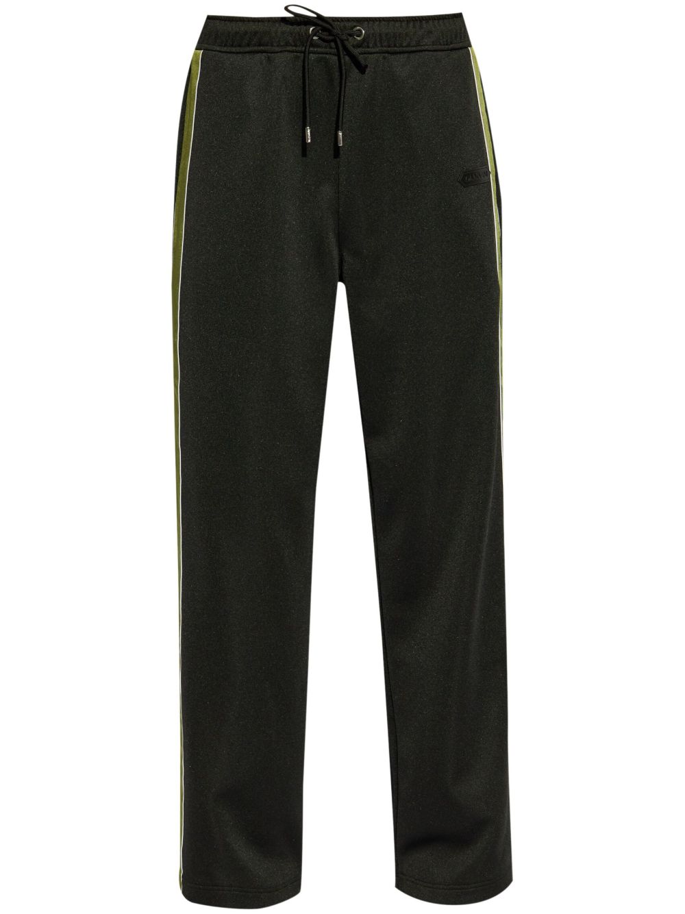 Lanvin logo运动裤 - 黑色