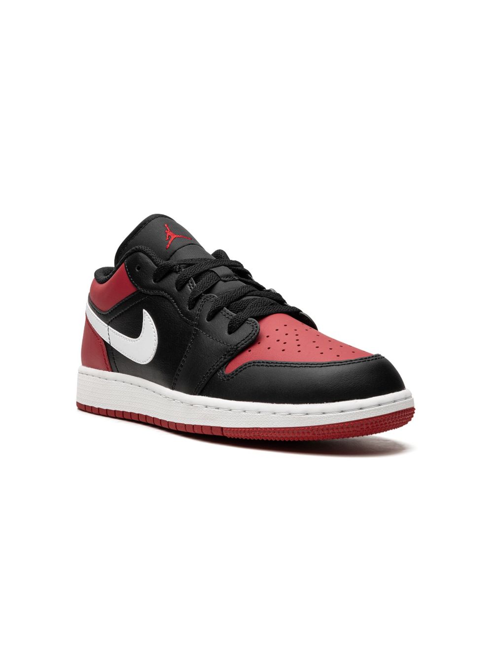 Jordan Kids Air Jordan 1 Low Alternate Bred Toe 运动鞋 - 黑色