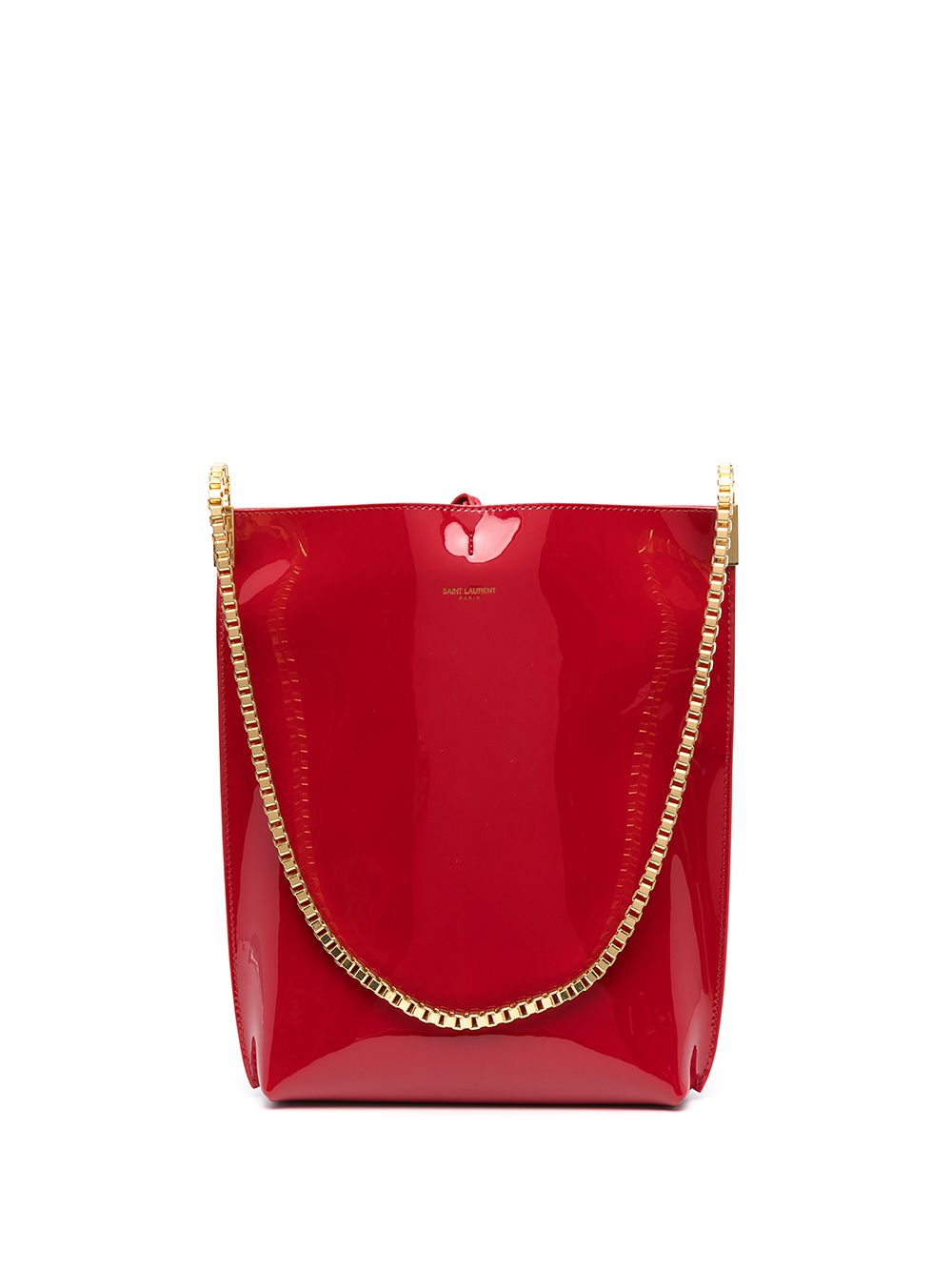 Saint Laurent Suzanne logo手提包 - 红色