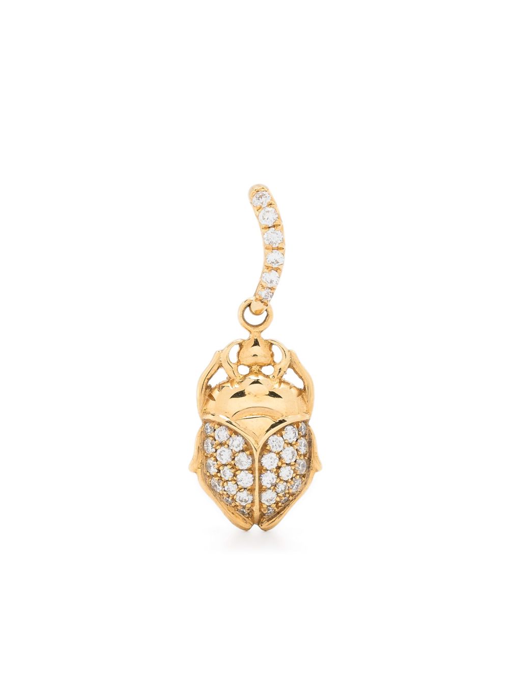 Aurelie Bidermann 18kt yellow gold Beetle pendant - 金色