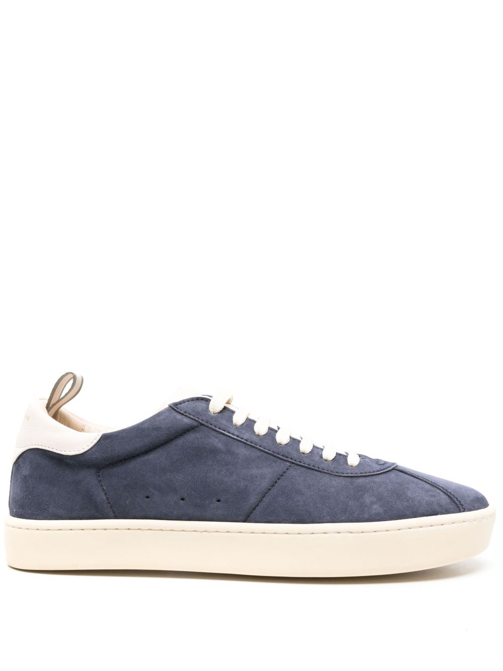 Officine Creative Kameleon 001 绒面皮运动鞋 - 蓝色