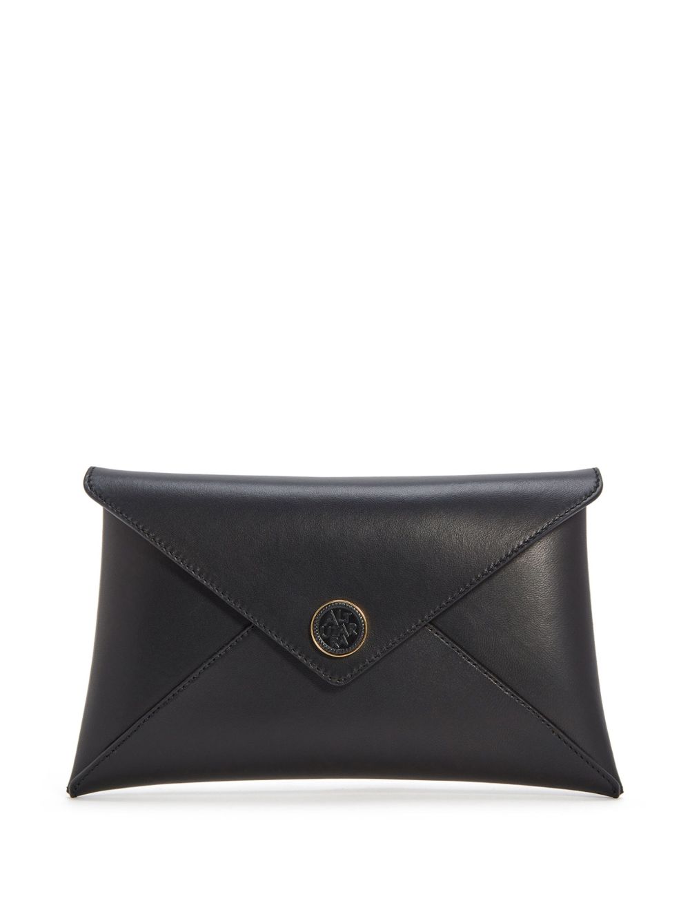 Altuzarra Medallion 信封式皮质手拿包 - 黑色