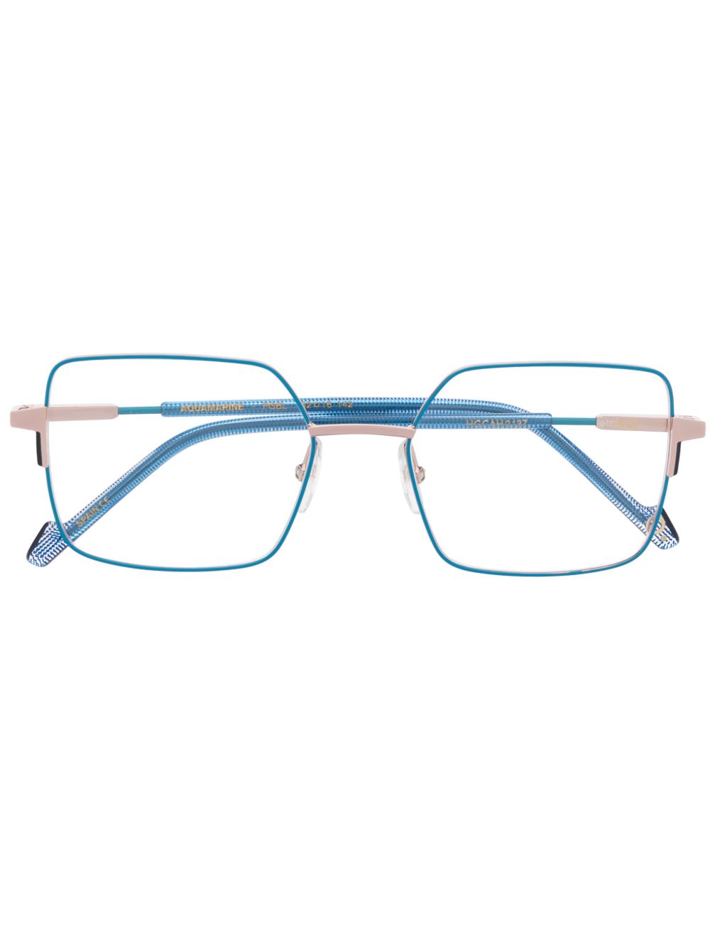 Etnia Barcelona Ultra Light 6 方形镜框眼镜 - 蓝色