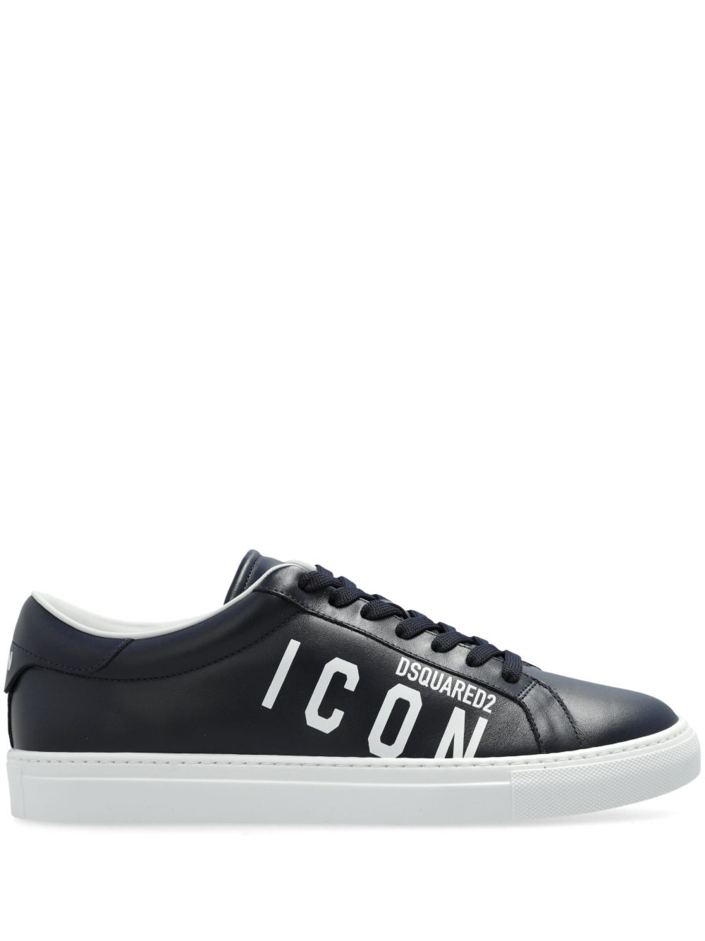 DSQUARED2 Icon 板鞋 - 蓝色