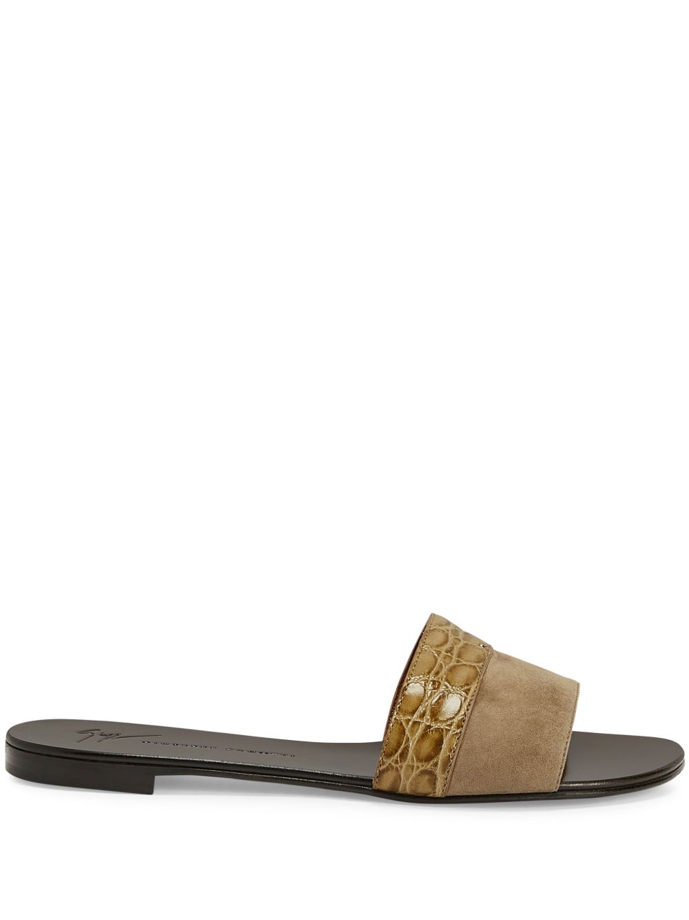 Giuseppe Zanotti Roose 拖鞋 - 褐色
