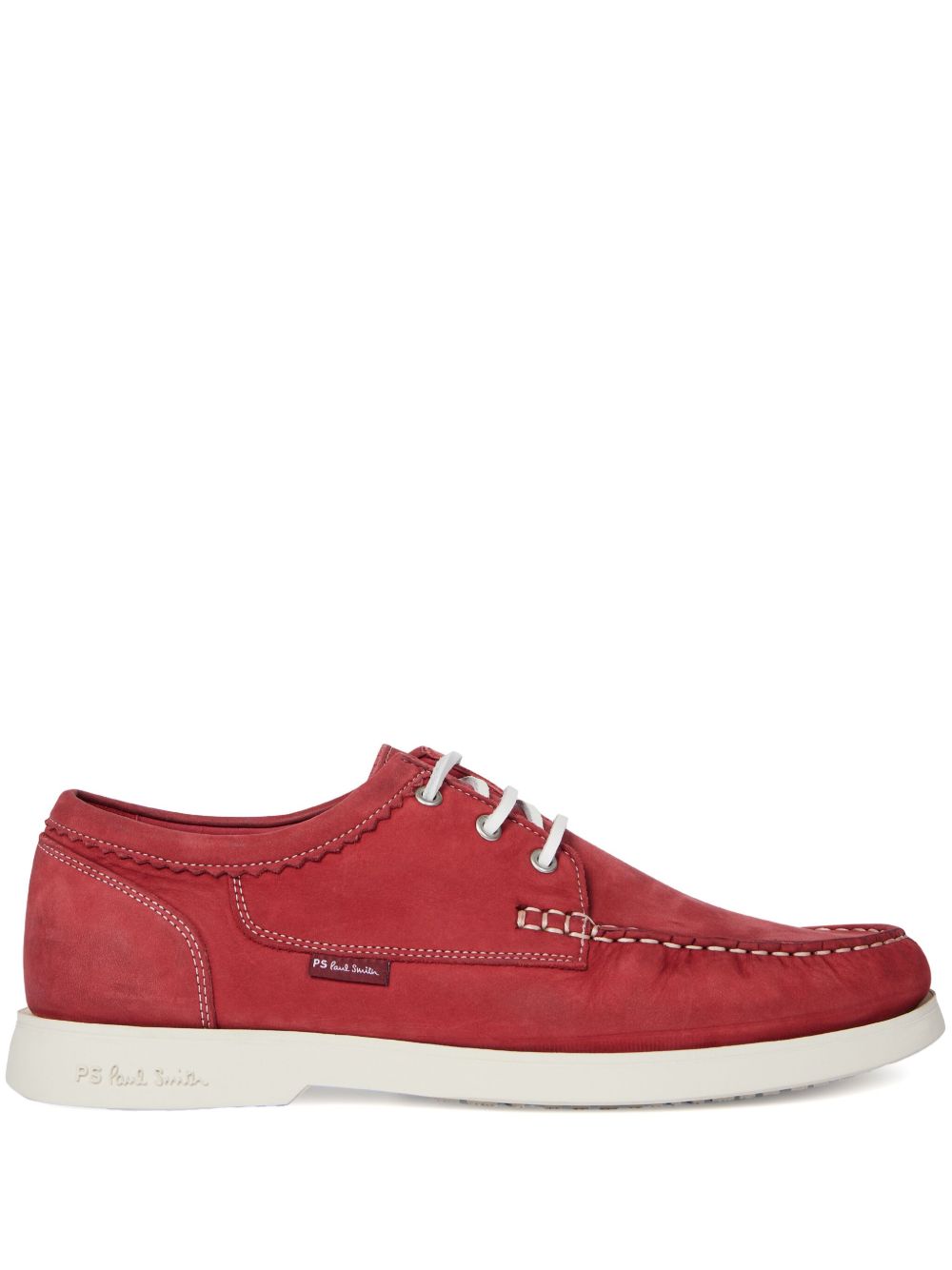 PS Paul Smith Pebble 帆船鞋 - 红色