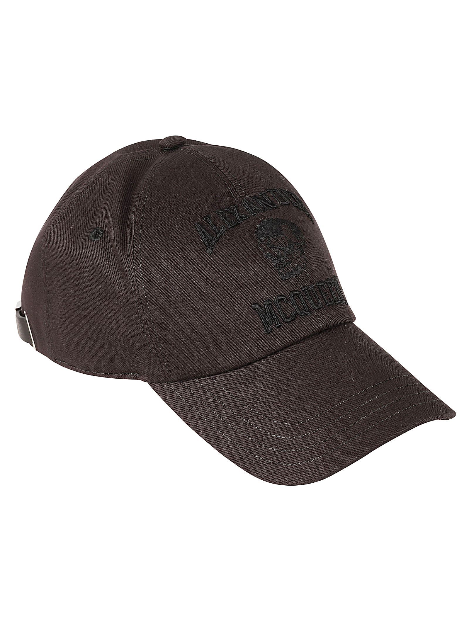 Alexander McQueen Varsity Skull Logo Hat
