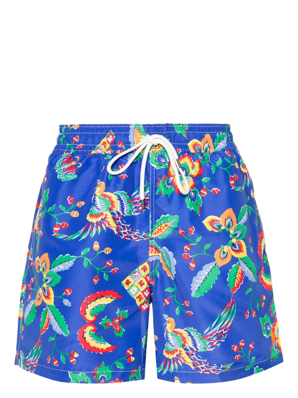 Polo Ralph Lauren Traveller 花卉印花泳裤 - 蓝色