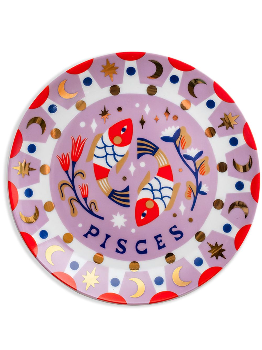 Bitossi Home Pisces 餐盘（16.5厘米） - 紫色