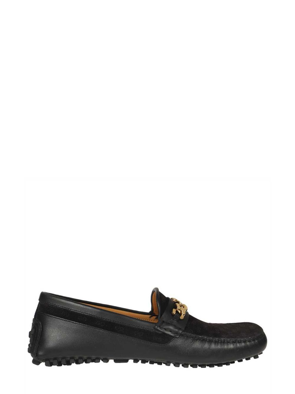Gucci Interlocking G Driver Loafers - 黑色