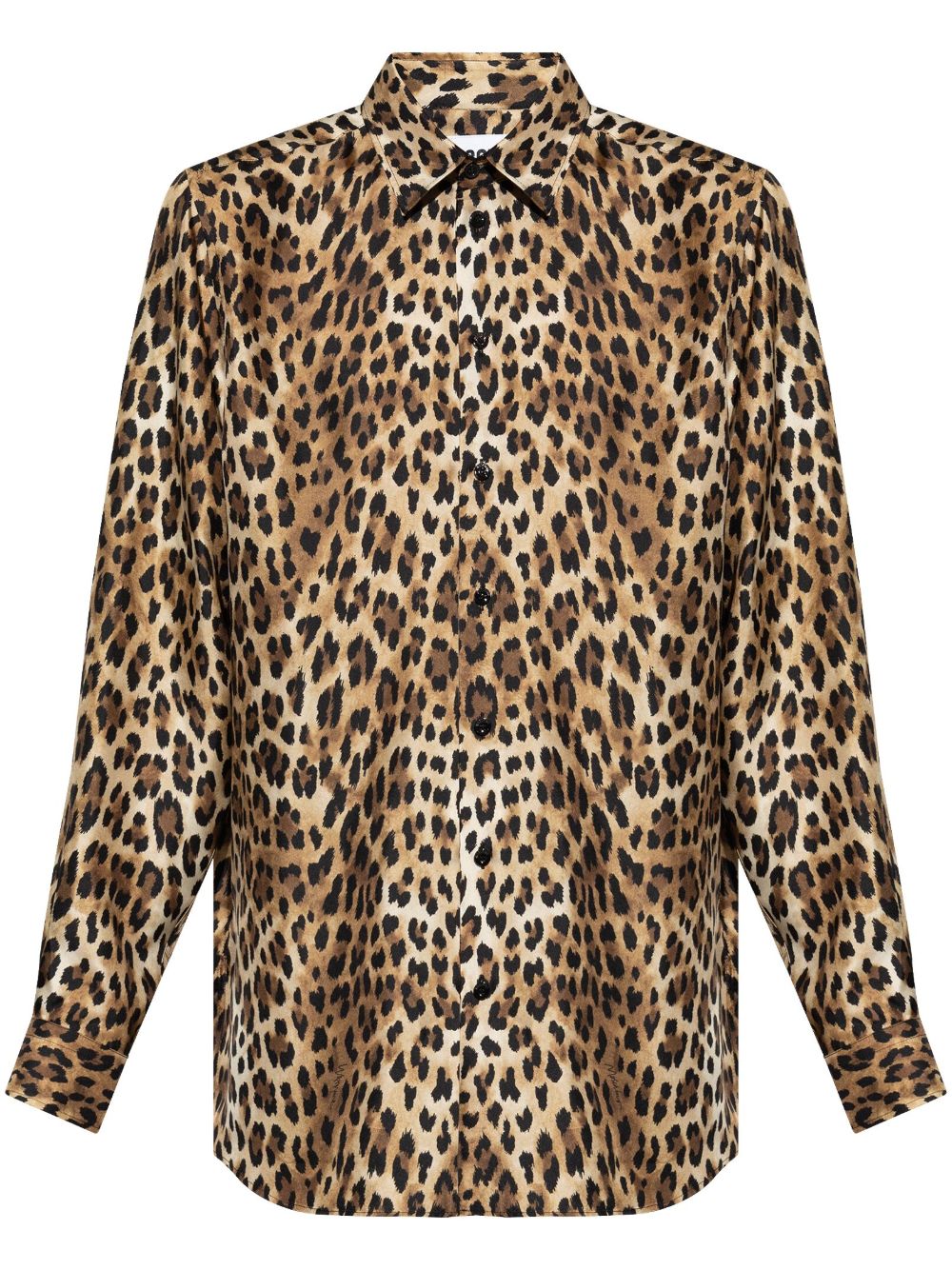 Moschino 豹纹衬衫 - 褐色