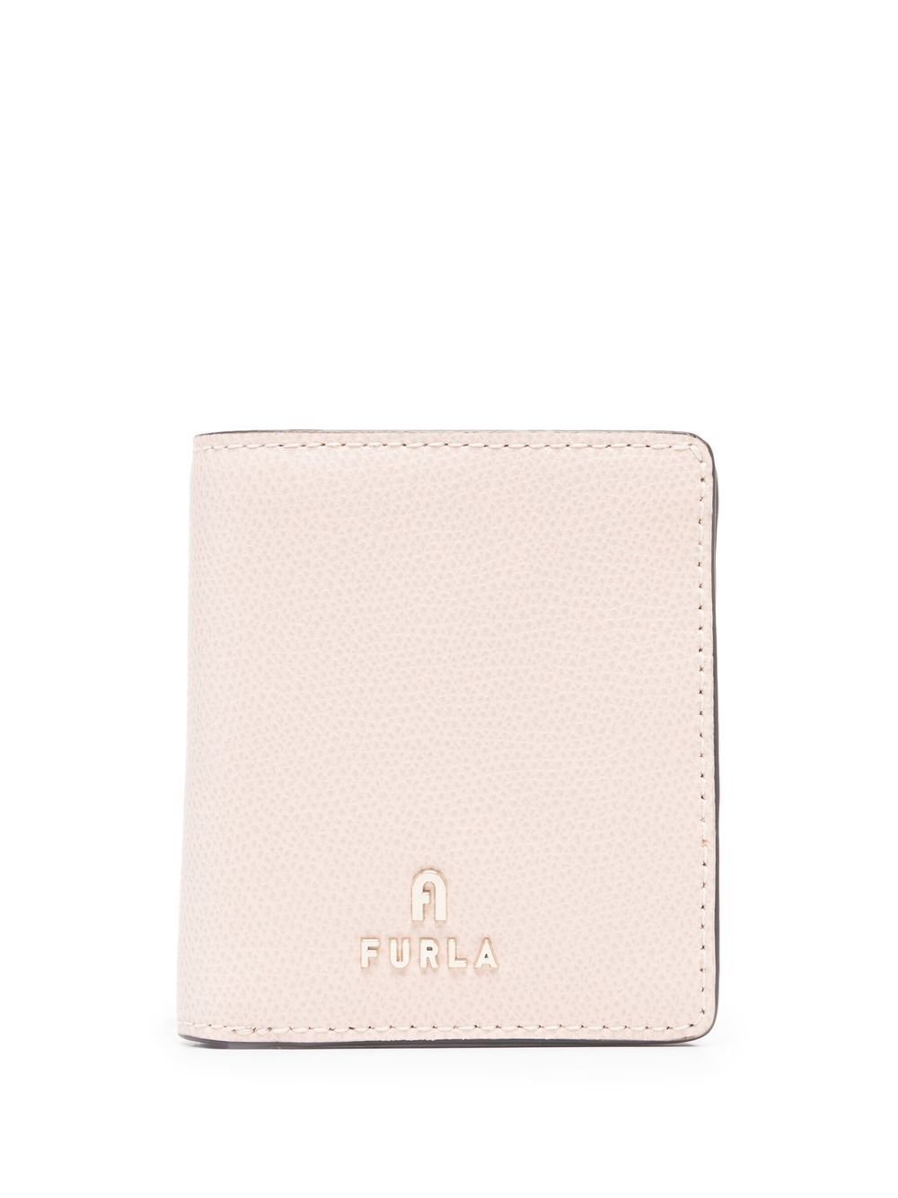 Furla logo标牌皮质对折钱包 - 中性色