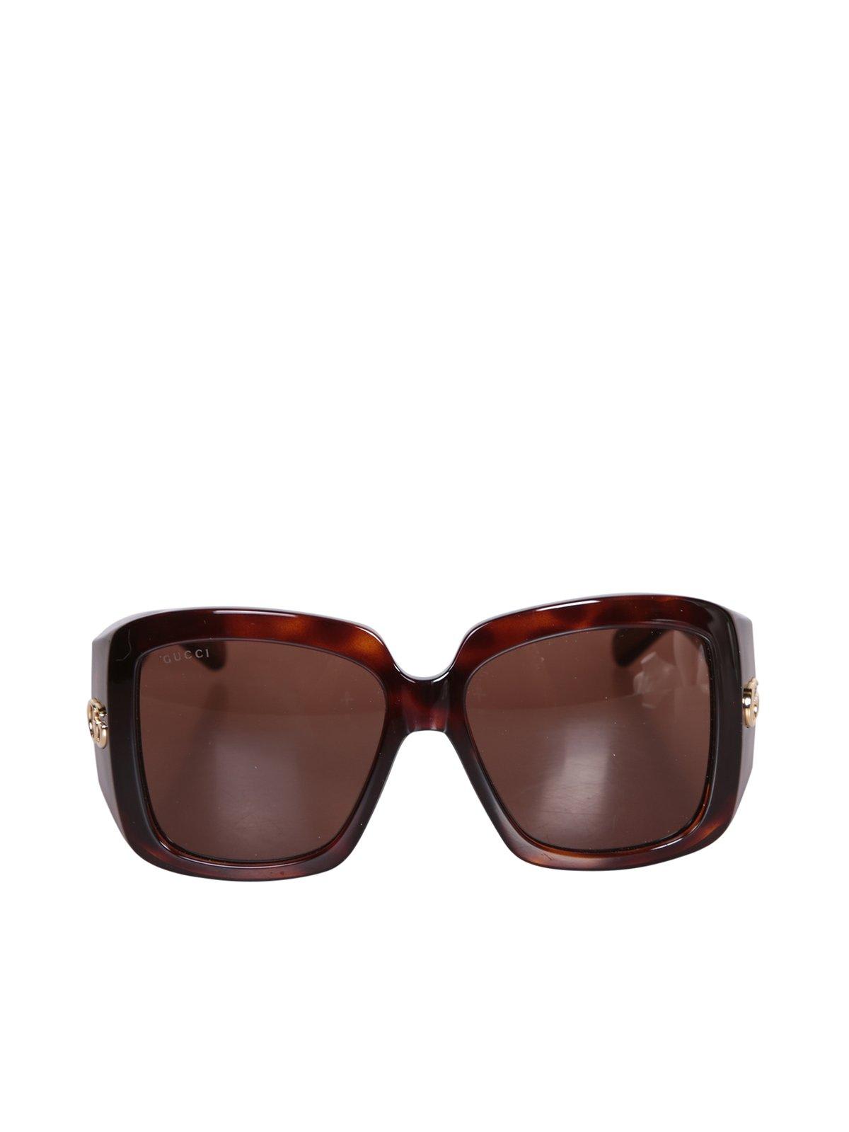Gucci Eyewear Oversized Square Frame Sunglasses