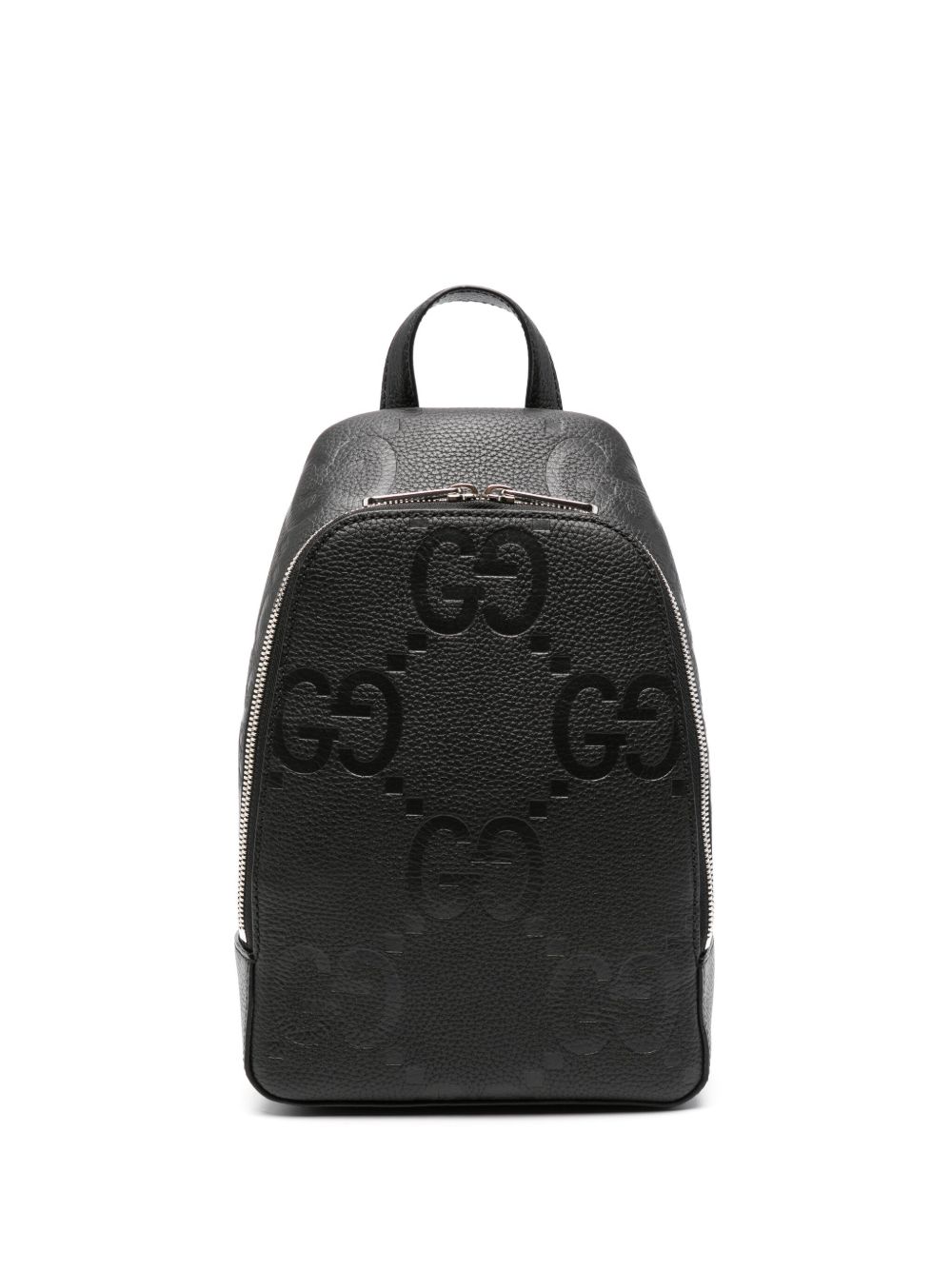 Gucci Jumbo GG 斜挎包 - 黑色