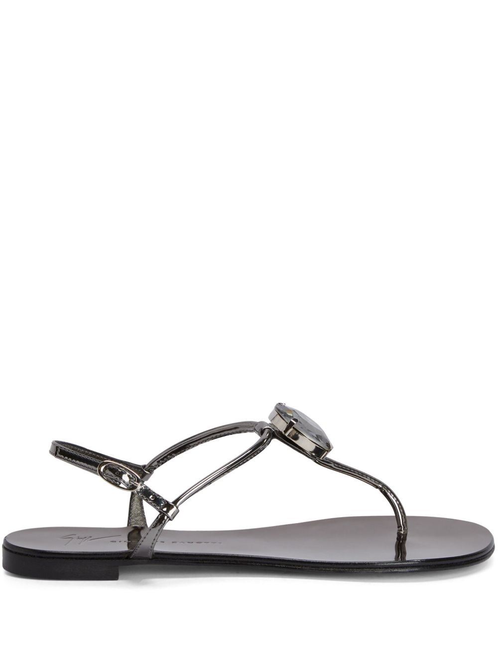 Giuseppe Zanotti Anthonia 人字形凉鞋 - 灰色