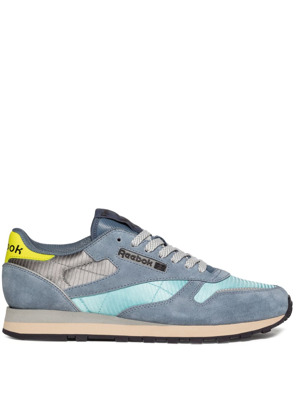 Reebok LTD Classic Leather Retro 拼接运动鞋 - 蓝色