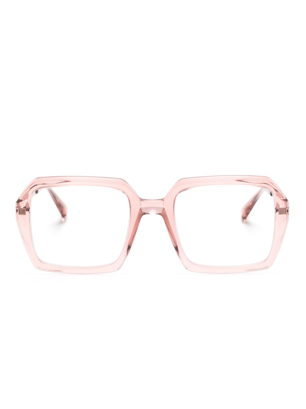 Mykita Vanilla 方框眼镜 - 粉色