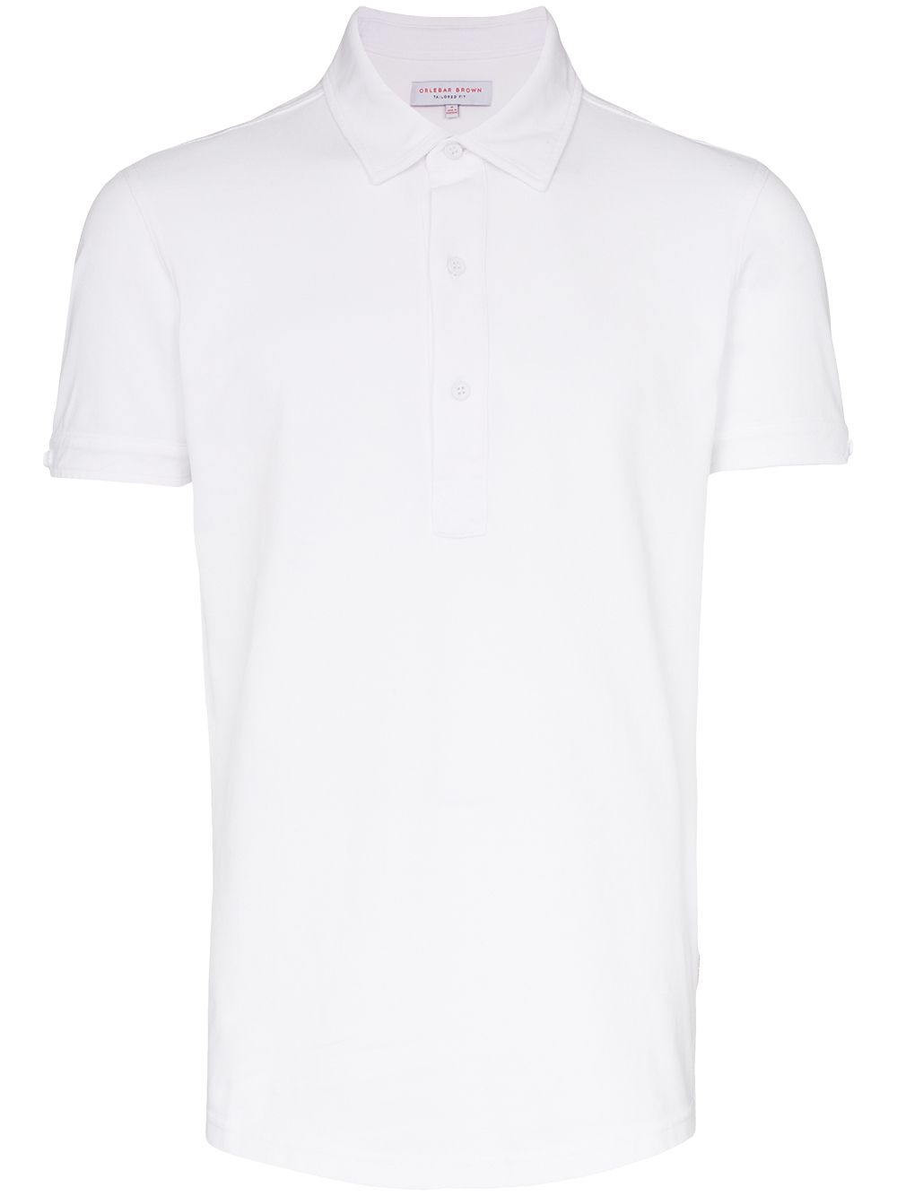 Orlebar Brown Sebastian 棉polo衫 - 白色