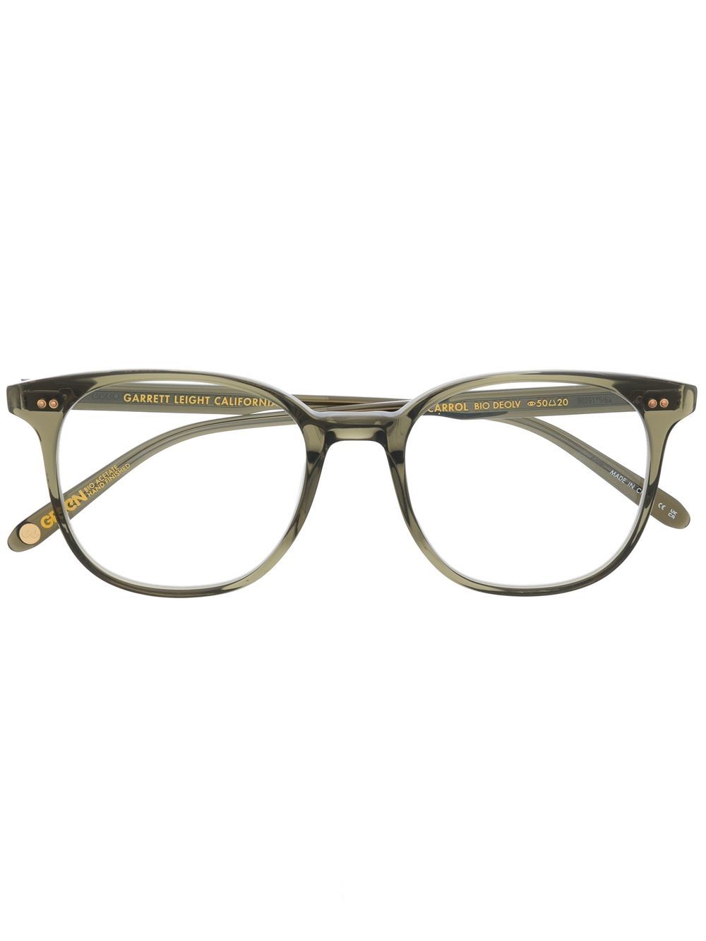 Garrett Leight Carrol 光学眼镜 - 绿色