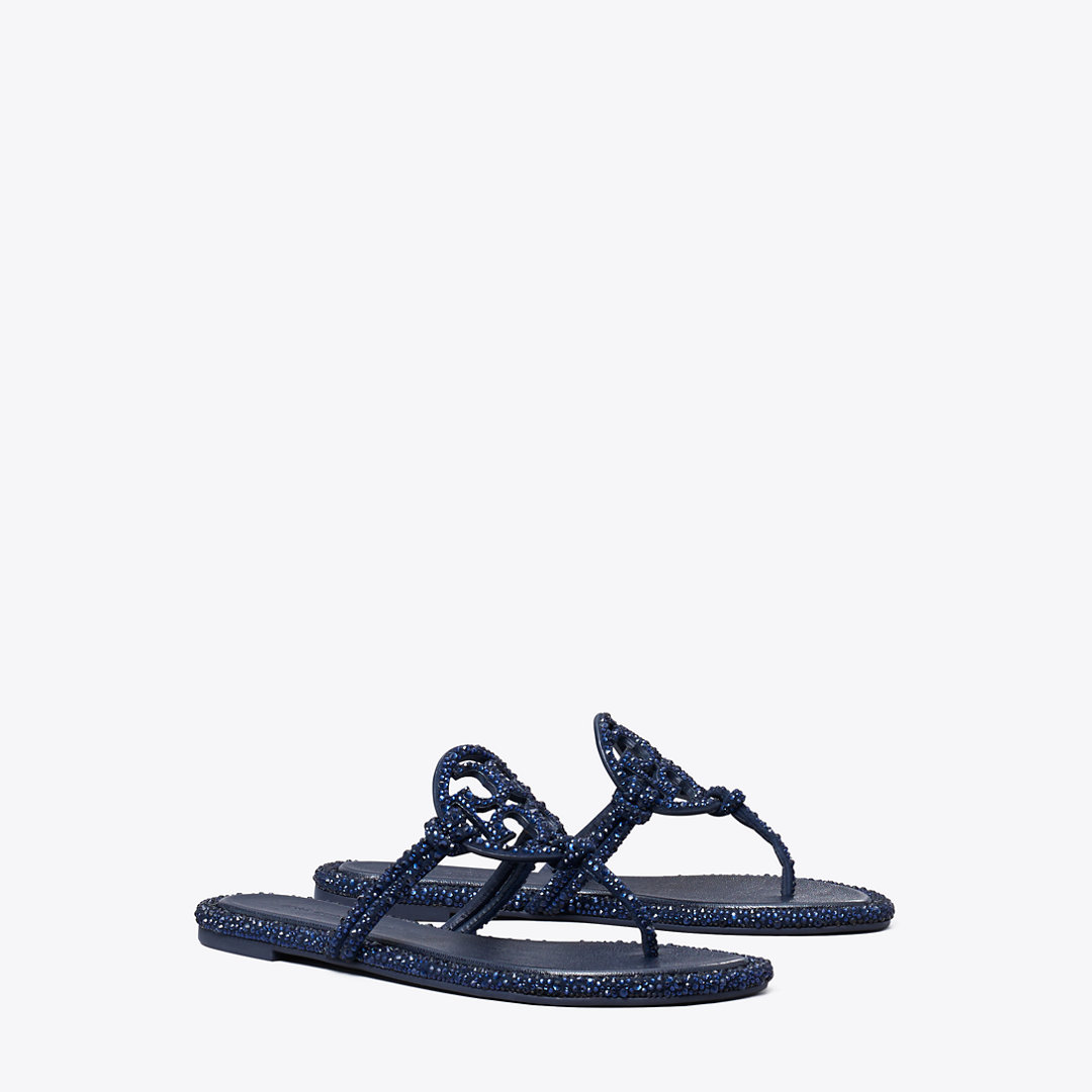 Tory Burch Miller Pavé Knotted Sandal