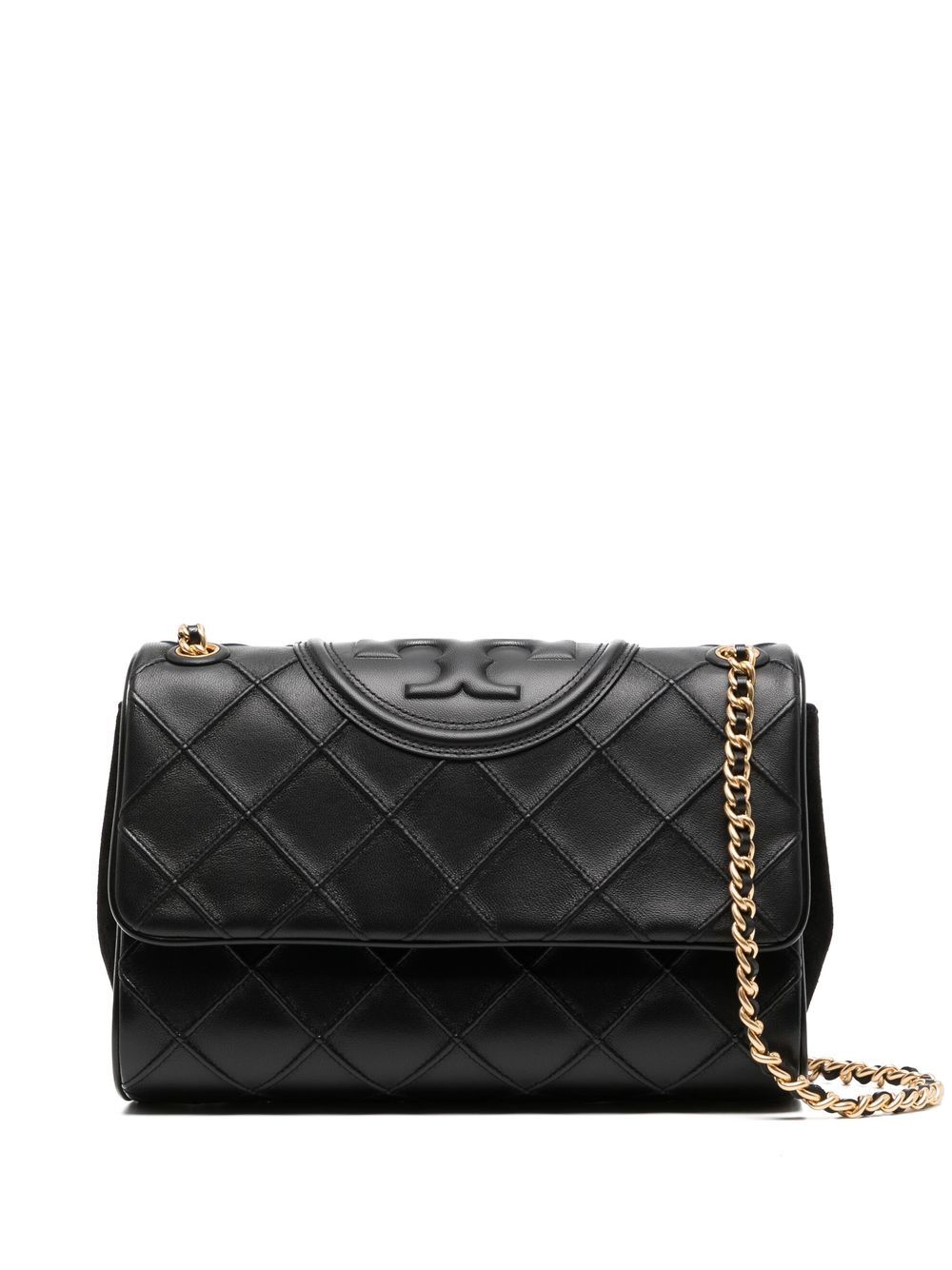 Tory Burch Fleming Soft 两用单肩包 - 黑色