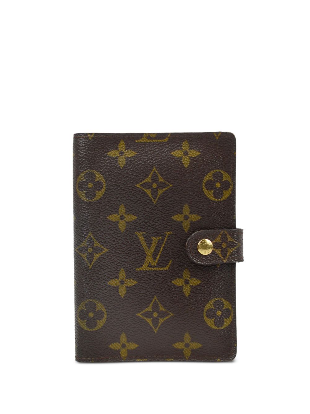 Louis Vuitton Pre-Owned Monogram PM 笔记本套（2003年典藏款） - 褐色