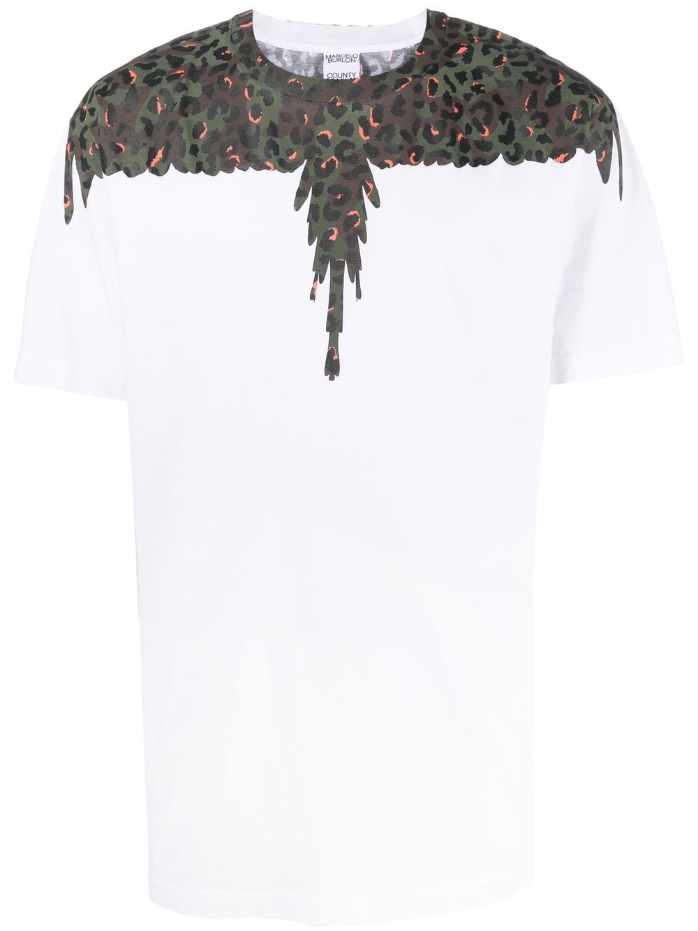 Marcelo Burlon County of Milan Animalier Wings 印花T恤 - 白色