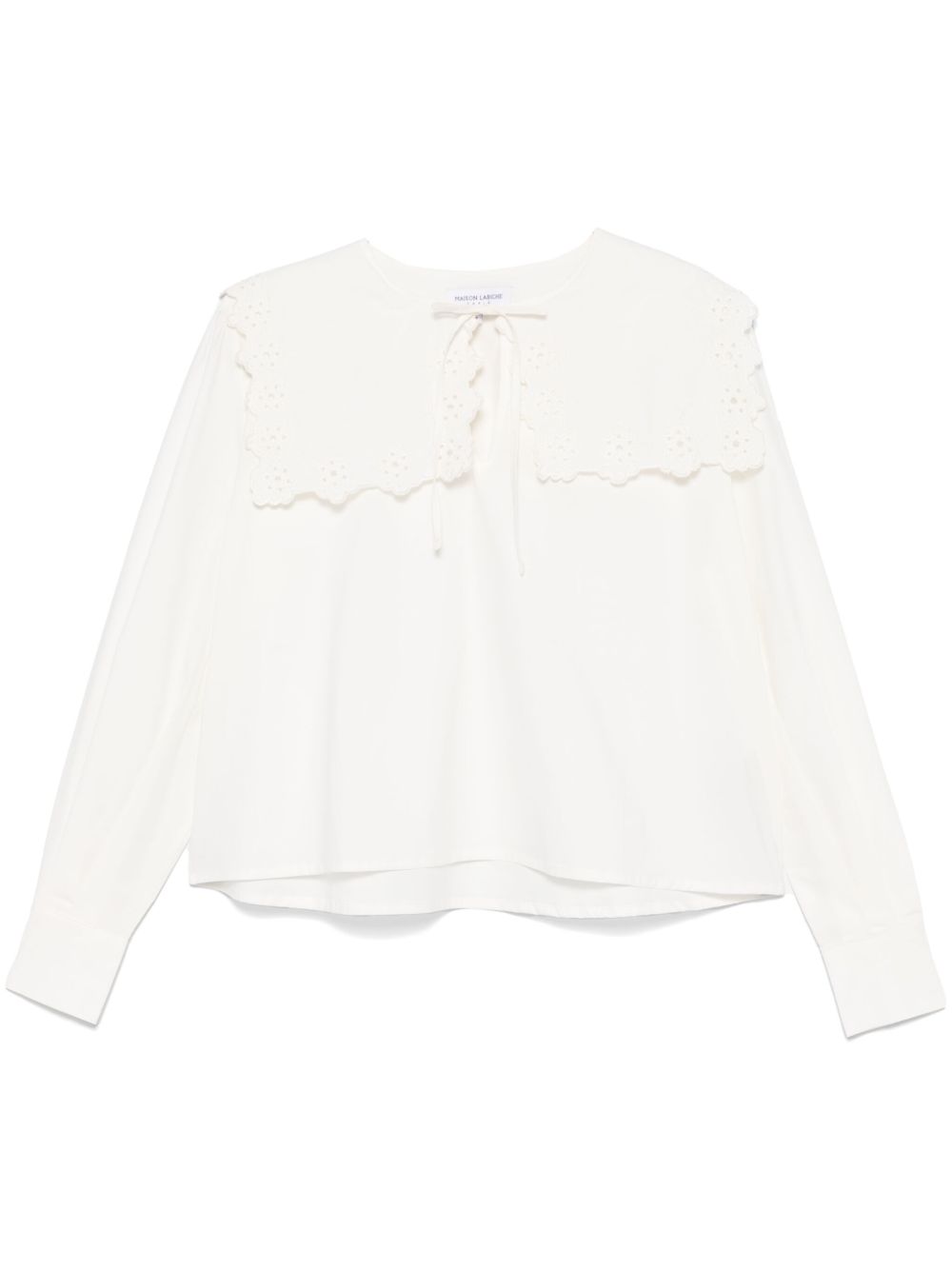 Maison Labiche Patenne 罩衫 - 白色