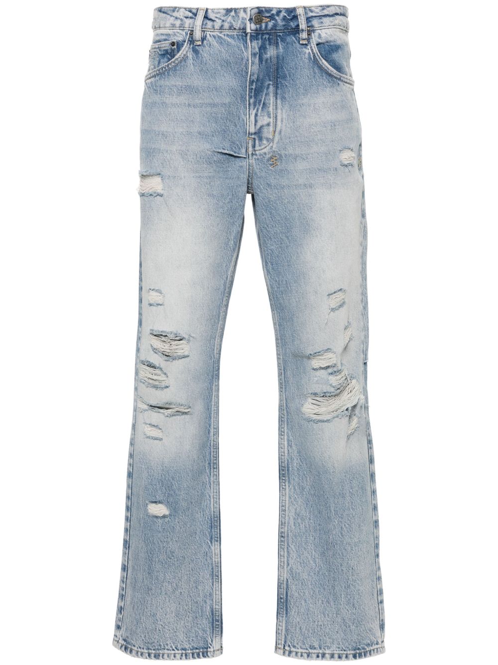 Ksubi Hazlow Nu Heritage Trashed 牛仔裤 - 蓝色