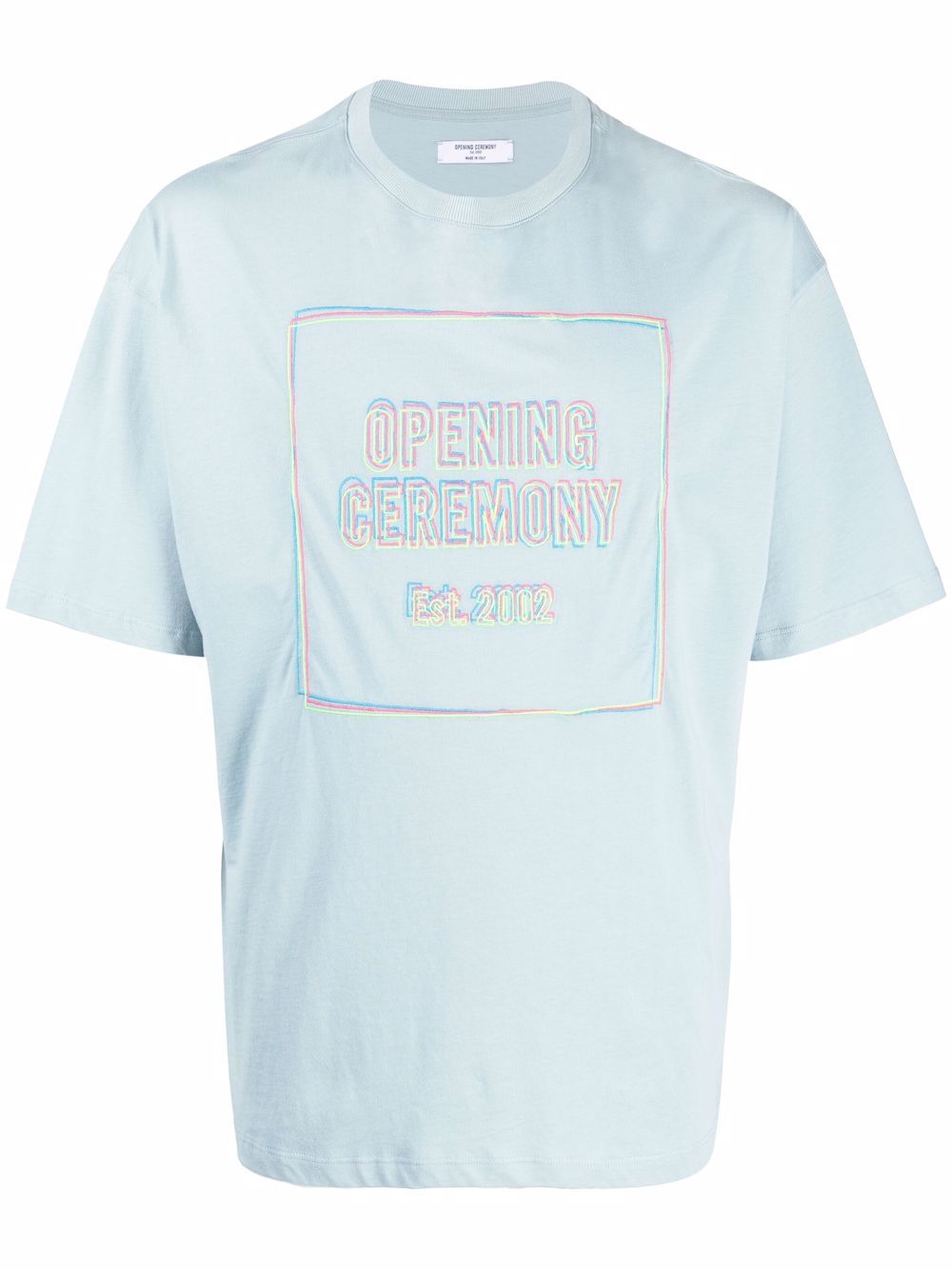 Opening Ceremony logo印花T恤 - 蓝色
