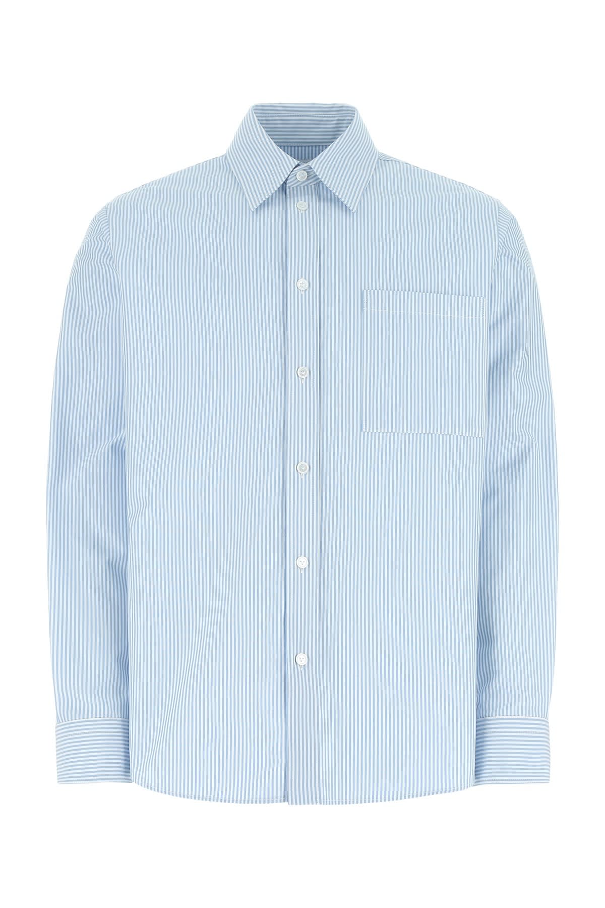 Bottega Veneta Embroidered Cotton Oversize Shirt