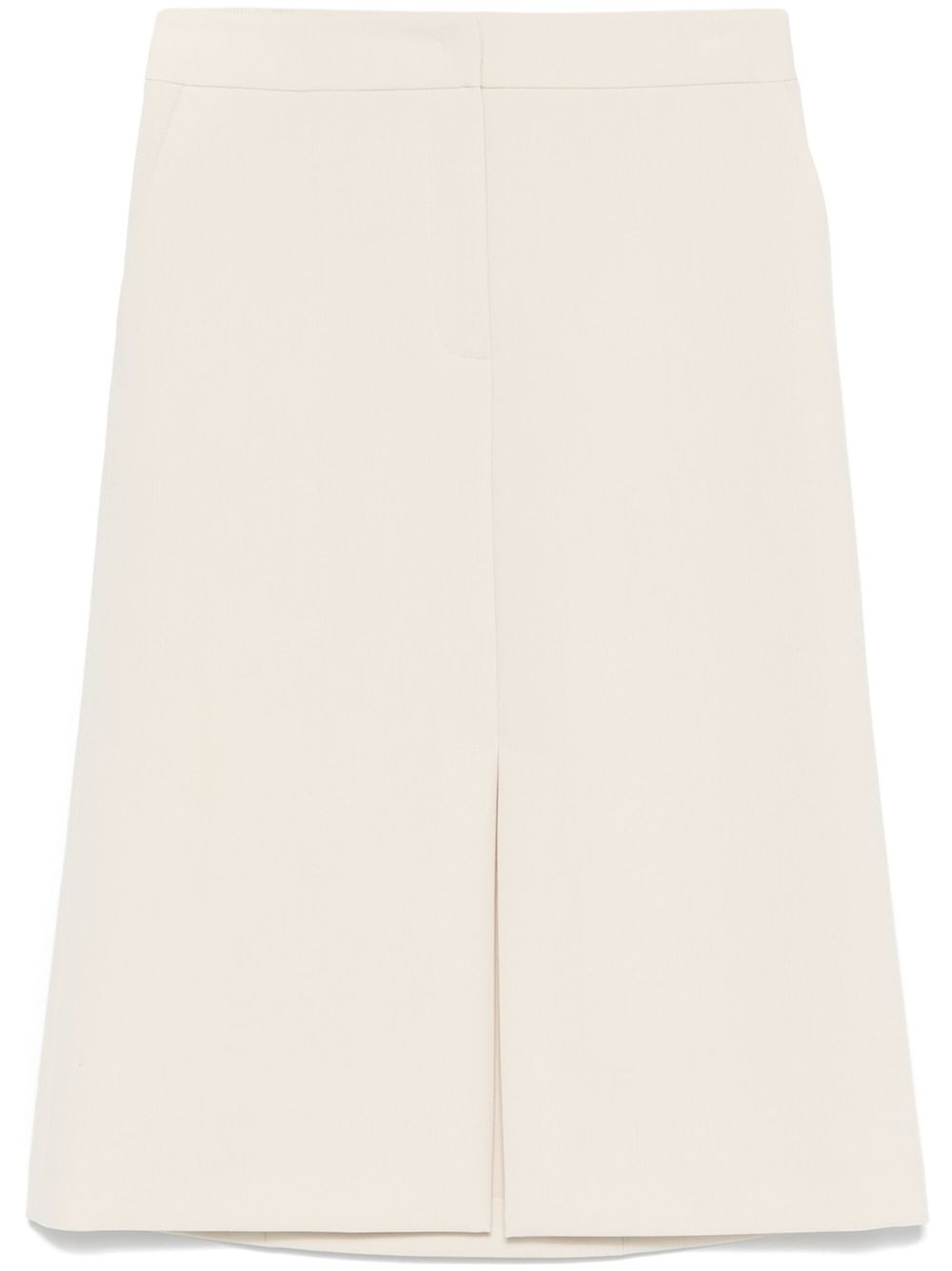 Patrizia Pepe flared midi skirt - 中性色