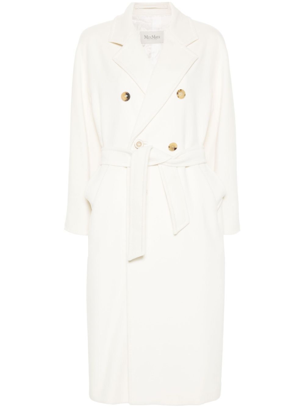 Max Mara Madame 双排扣外套 - 白色