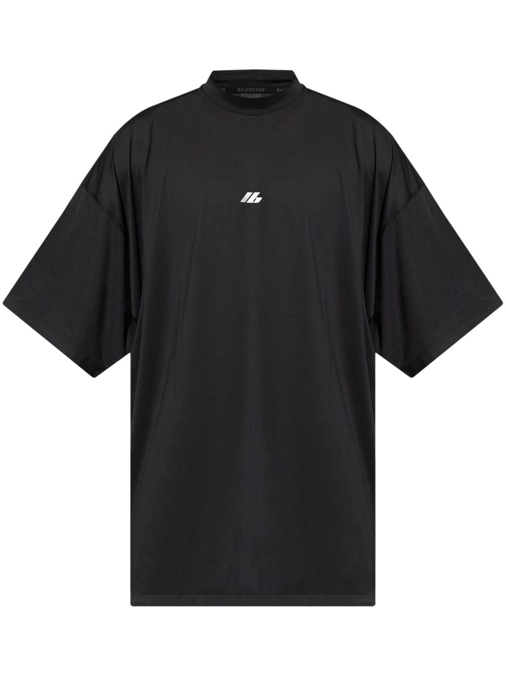 Balenciaga logo印花T恤 - 黑色