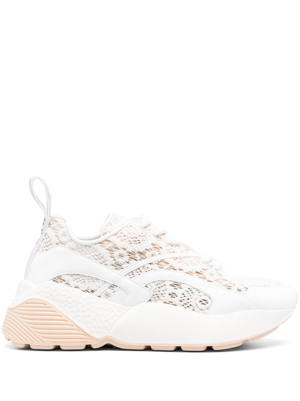 Stella McCartney Eclypse 系带低帮运动鞋 - 白色