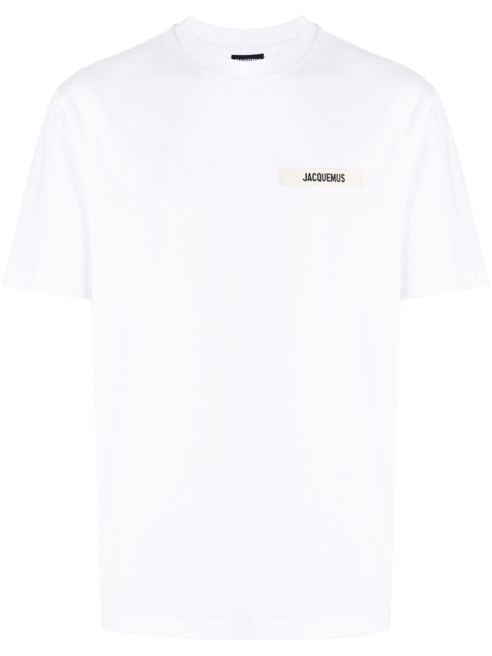 Jacquemus Le T-shirt Gros Grain 上衣 - 白色