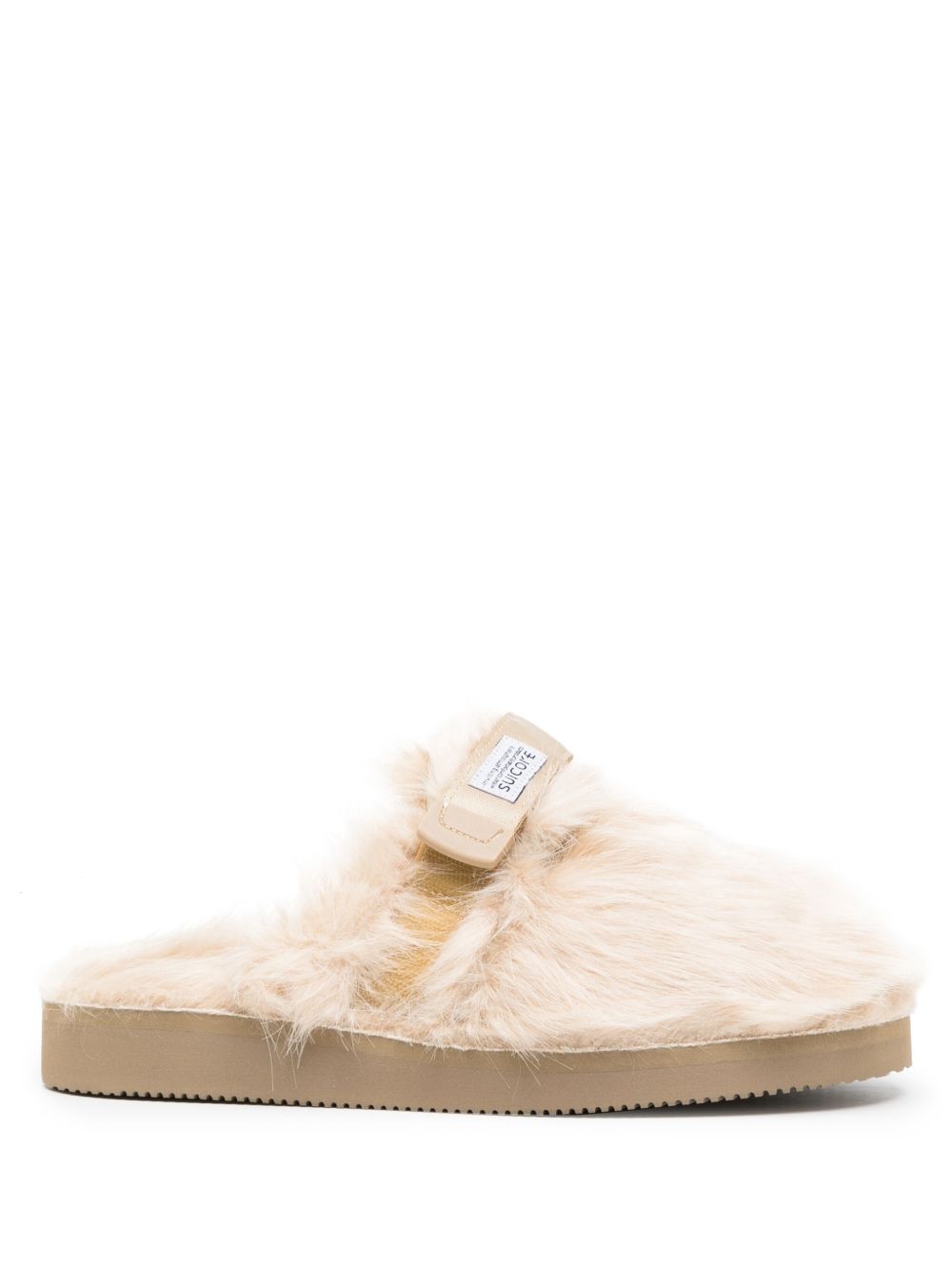 Suicoke Zavo 2-EU 人造皮草拖鞋 - 中性色