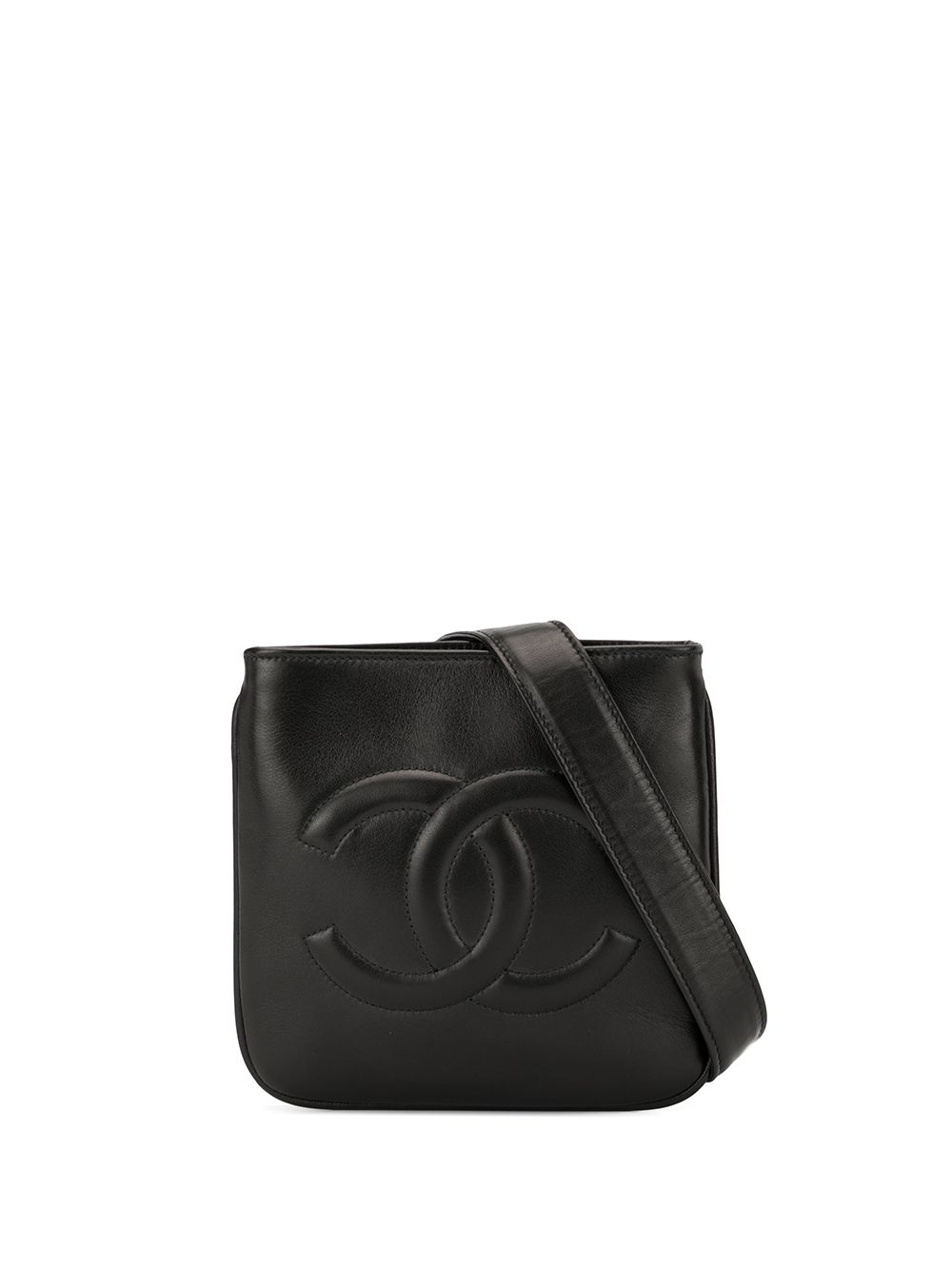 CHANEL Pre-Owned CC腰带包(1990年典藏款) - 黑色