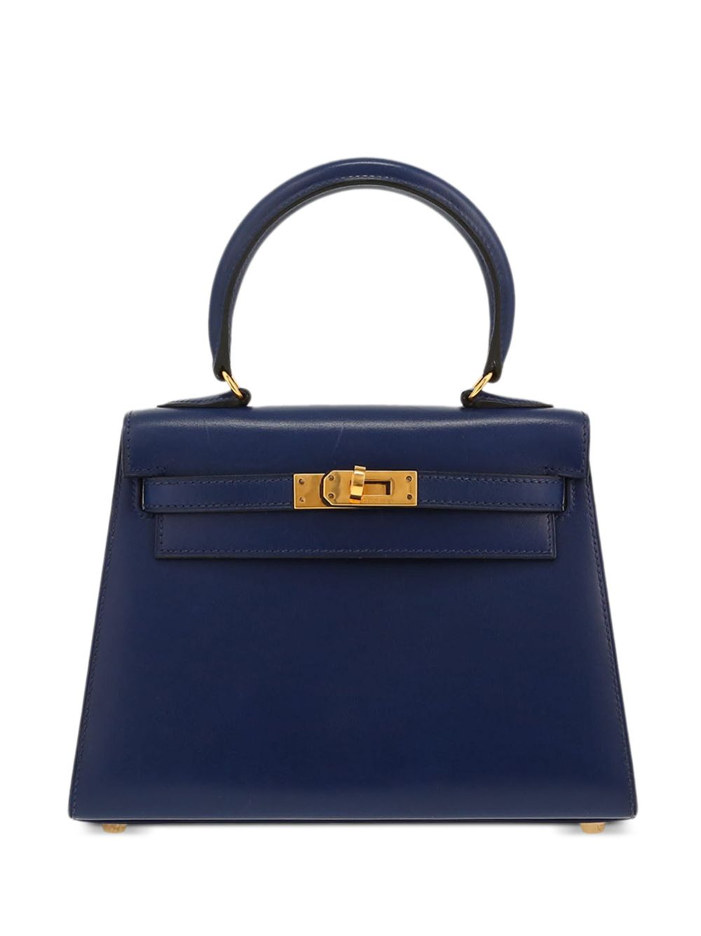 Hermès Pre-Owned Kelly 20 手提包（1994年典藏款） - 蓝色
