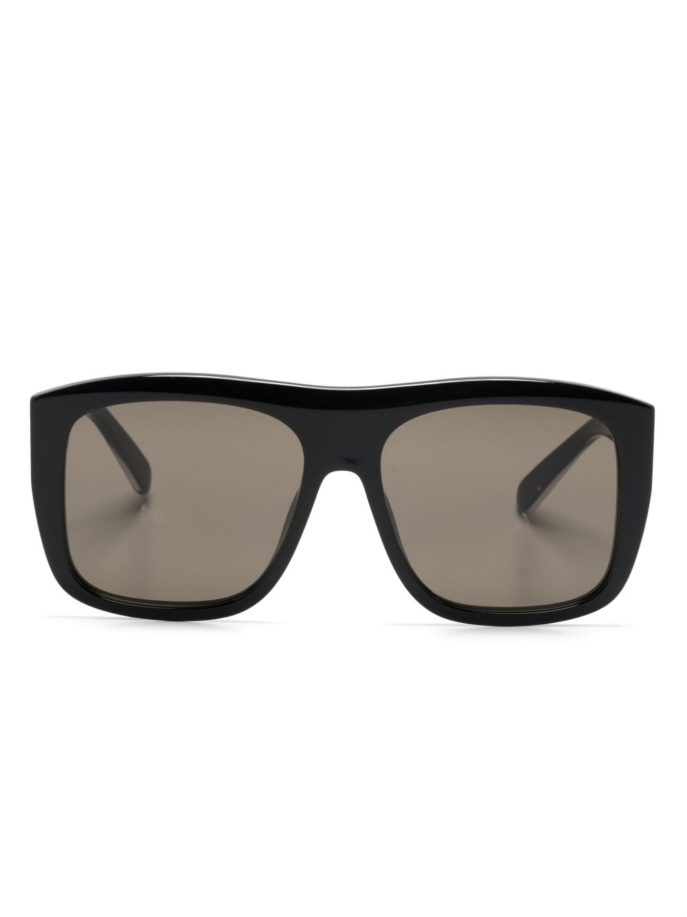 Stella McCartney Eyewear SC40076I 方形镜框太阳眼镜 - 黑色