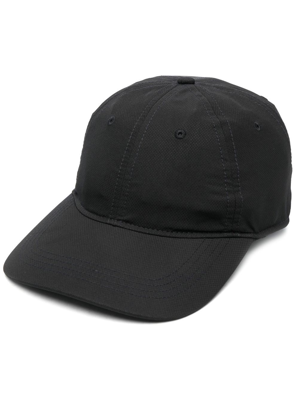 Lacoste 纯色棒球帽 - 黑色