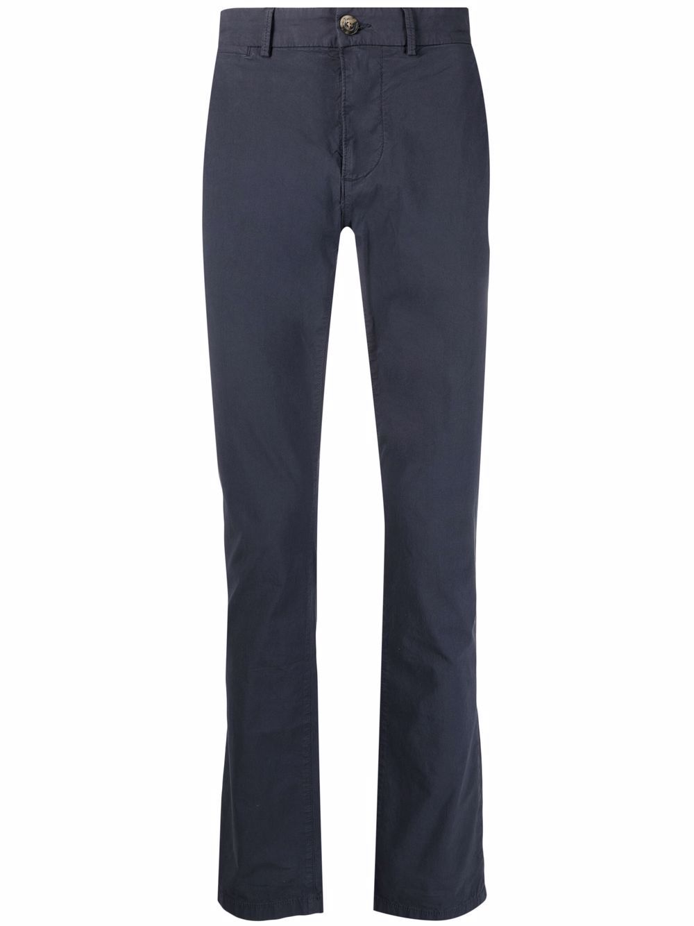 7 For All Mankind Slimmy 斜纹布卡其裤 - 蓝色