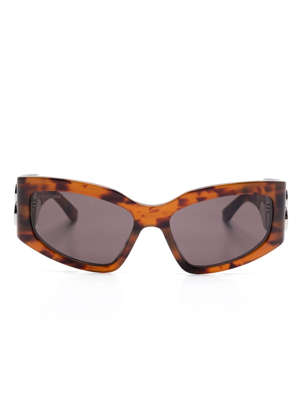 Balenciaga Eyewear Bossy Cat 太阳眼镜 - 褐色