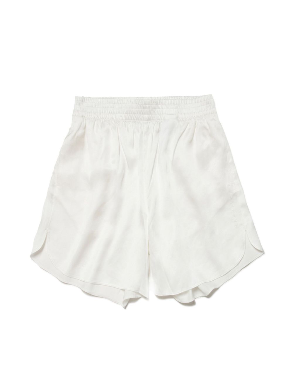 MM6 Maison Margiela Kids 松紧裤腰短裤 - 白色