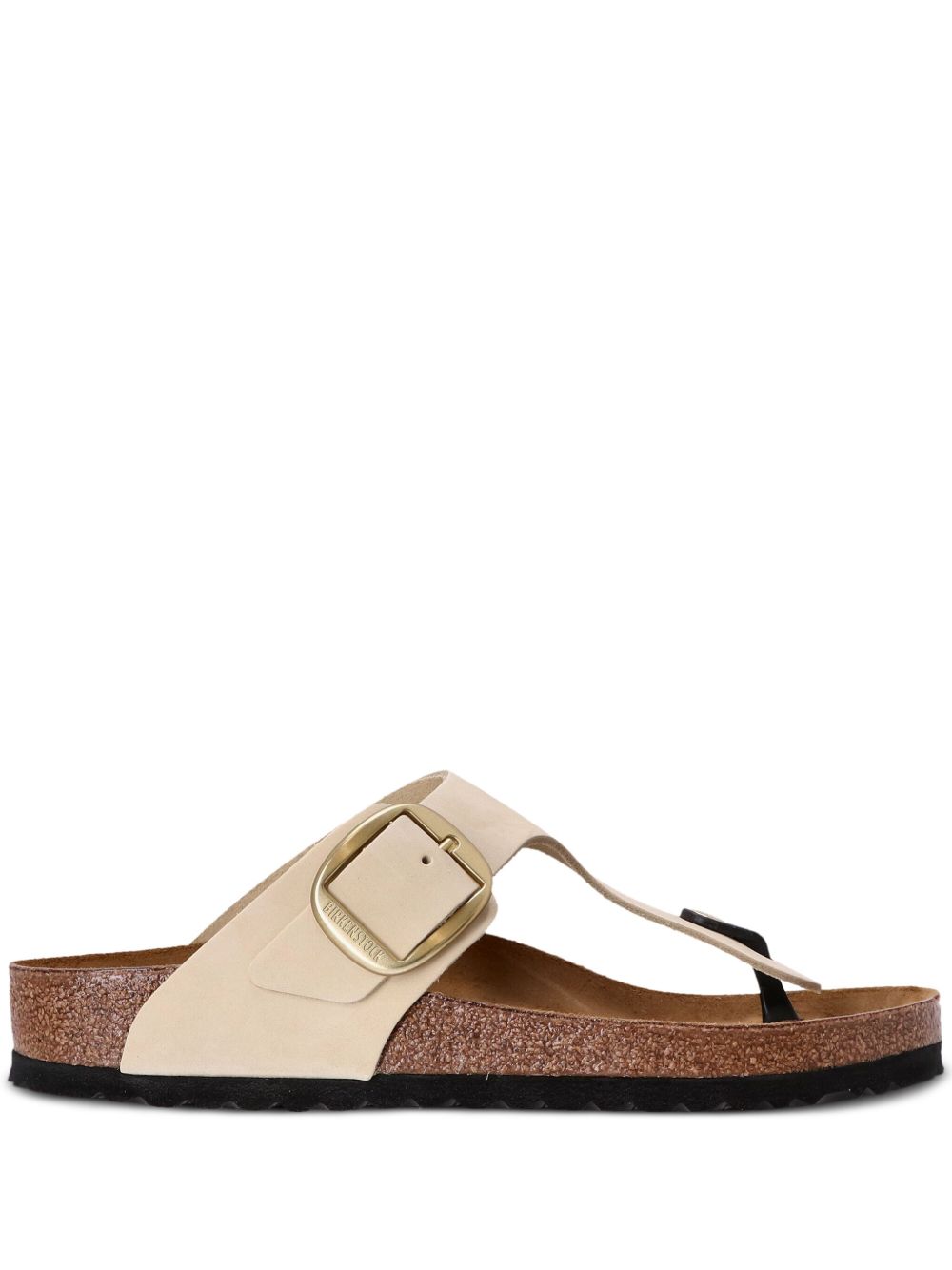 Birkenstock Gizeh Big Buckle 绒面皮凉鞋 - 中性色