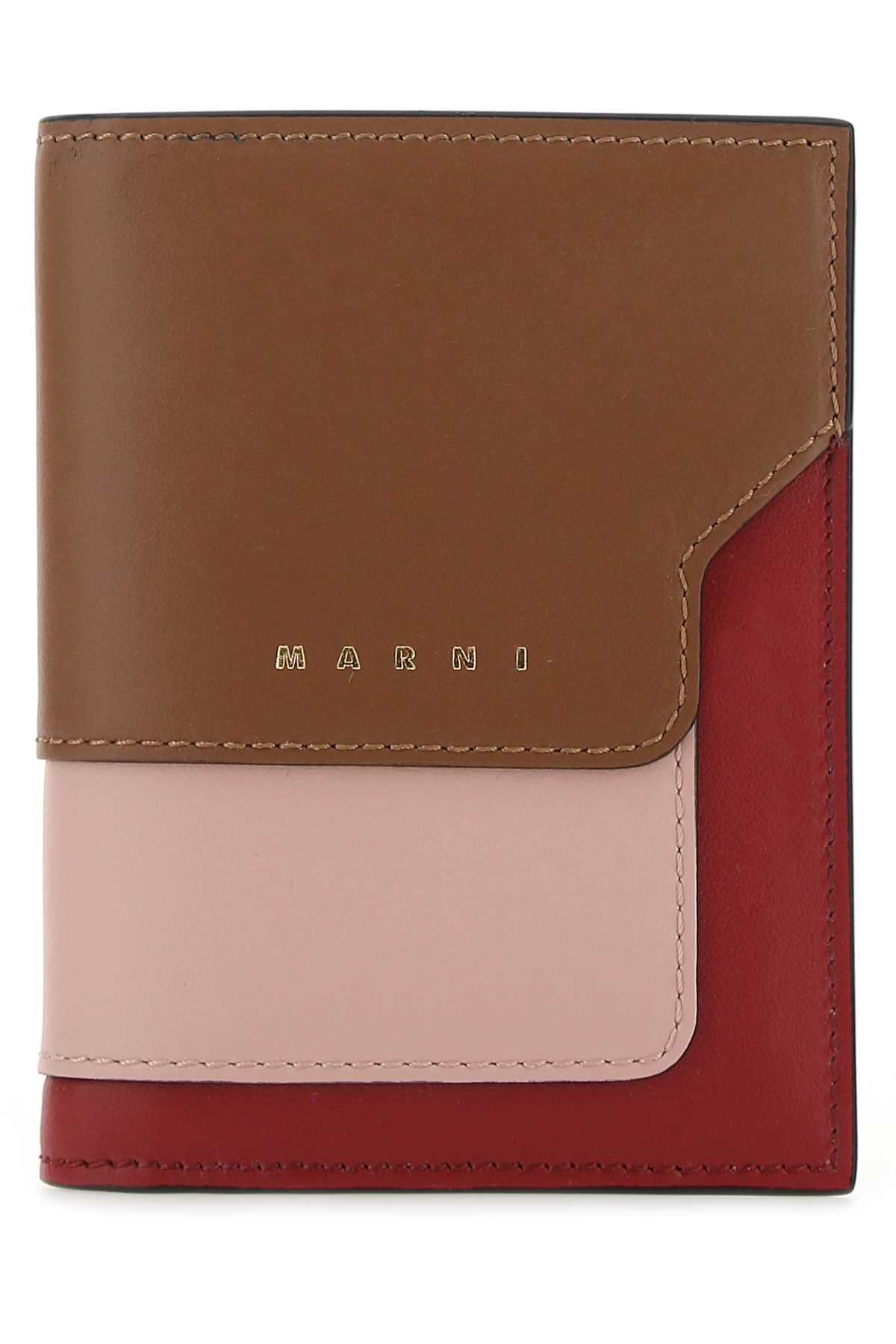 Marni Multicolor Leather Wallet