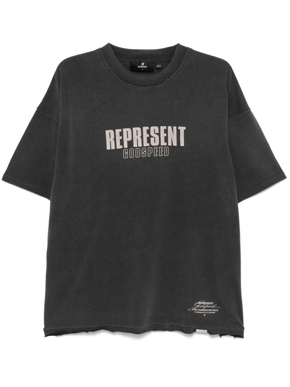 Represent Godspeed T恤 - 灰色