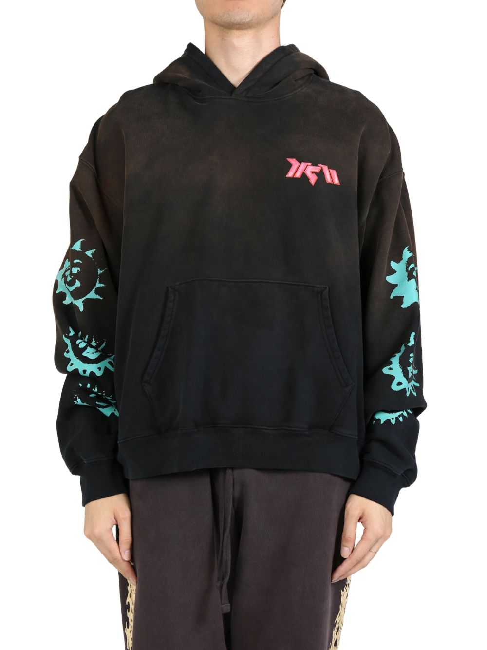 D-R-G-N Xiao Long hoodie - 黑色