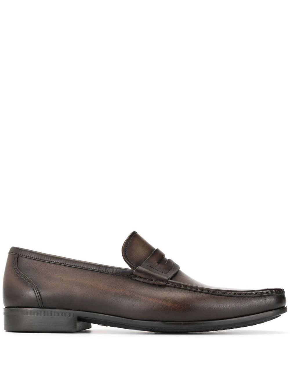 Magnanni 经典乐福鞋 - 褐色