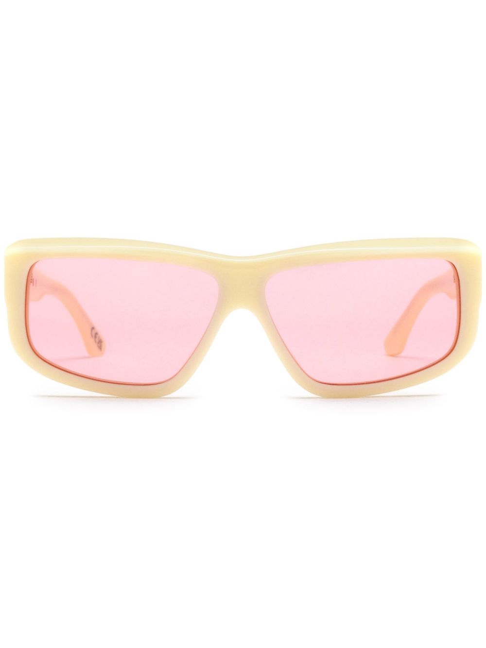 Marni Eyewear Annapuma Circuit Babe 太阳眼镜 - 白色